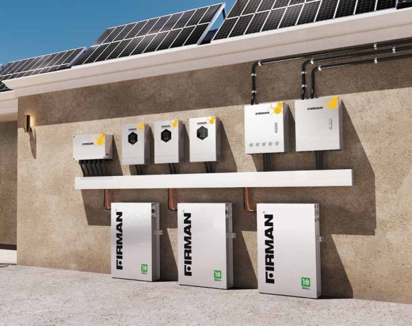 Firman 10WALL 10kWh Lithium Ion Battery Array