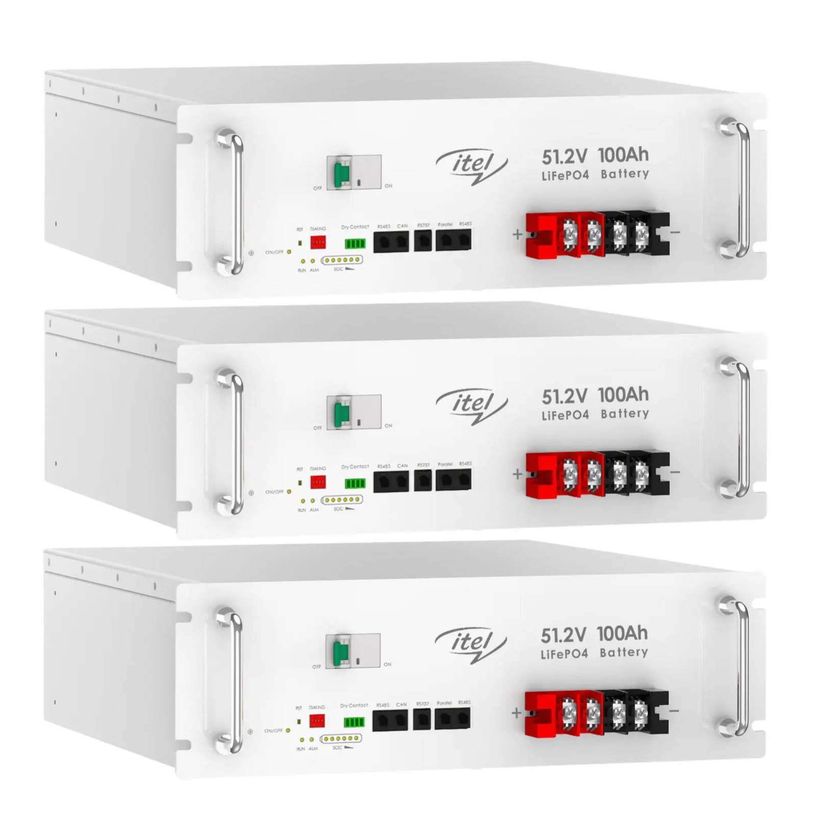 Itel 5120Wh 51.2V Lithium Battery (Rack) (IPL-51100)